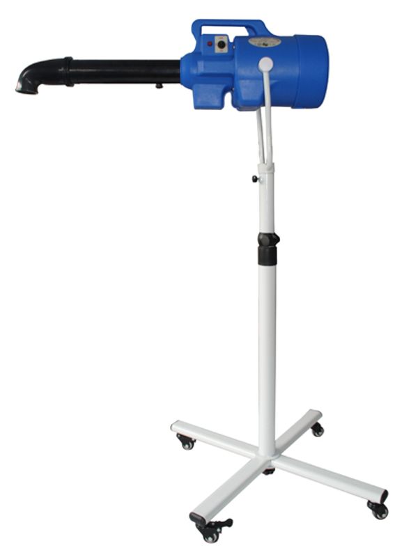 DG09 Gulvføner/-blåser – slange og rør medfølger