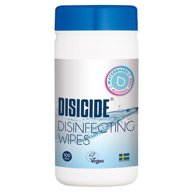 Hovedbilde Disicide desinfiserende wipes ...
