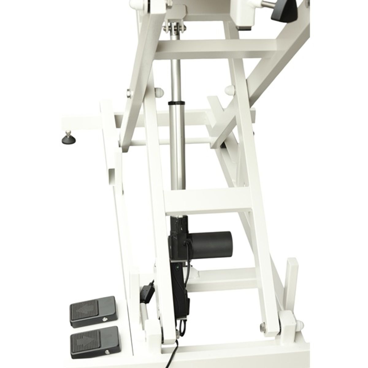 TE808 ECO White trimmebord elektrisk 105 cm - svart matte